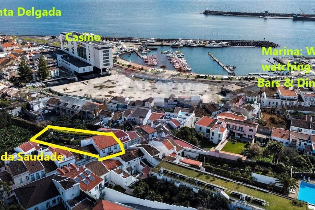 City Center, 200 Meters To Marina, Walk To Everything, Private Yard And Garden Понта Делгада Екстериор снимка